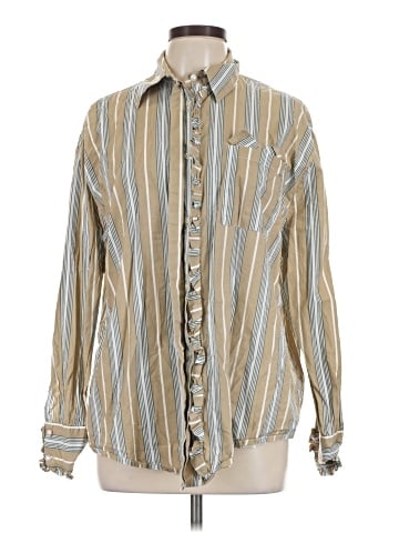Damson Madder Long Sleeve Button Down Shirt