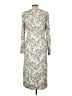 Peruvian Connection Gray Casual Dress Size L - photo 2