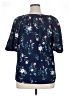 St. John's Bay Blue Short Sleeve Blouse Size XL - photo 2