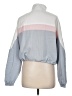 Angel Kiss 100% Polyester Color Block Gray Windbreaker Size M - photo 2