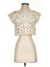 Jodi Arnold Ivory Sleeveless Silk Top Size 2 - photo 1