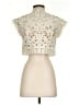 Jodi Arnold Ivory Sleeveless Silk Top Size 2 - photo 2