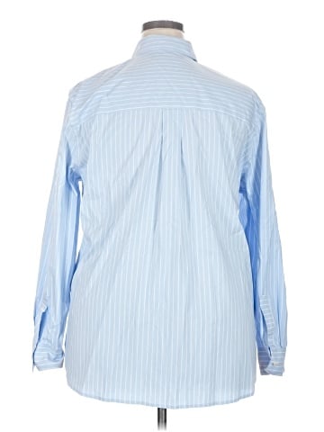 Foxcroft Long Sleeve Button-Down Shirt (view 2)