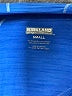 KIRKLAND Signature 100% Polyester Blue Track Jacket Size S - photo 6
