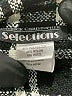 Patrick Christopher Selections Checkered-gingham Black Coat Size L - photo 6