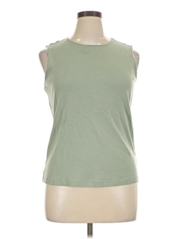 Christopher & Banks Sleeveless T-Shirt (view 1)