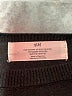H&M 100% Cotton Hearts Black Pullover Sweater Size 8 - 10 - photo 3