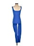 Hot Miami Styles Solid Blue Jumpsuit Size S (estimated) - photo 2