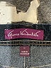Gloria Vanderbilt Chevron-herringbone Blue Jeans Size 14 - photo 7