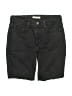Levi's Solid Black Denim Shorts Size 28 waist - photo 1