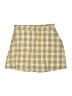 Hollister Plaid Checkered-gingham Gold Skort Size S - photo 2