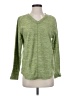 St. John's Bay 100% Polyester Green Sweatshirt Size S - photo 1
