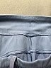Lululemon Athletica Solid Blue Athletic Shorts Size 4 - photo 3