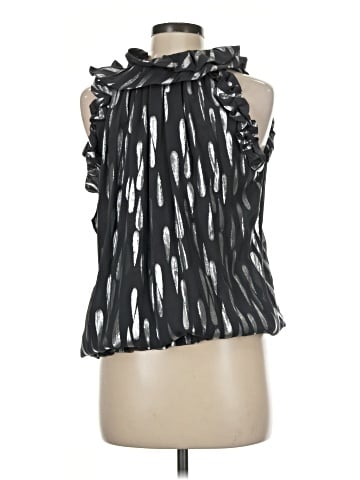 SoCa by St. John Sleeveless Silk Top (view 2)
