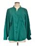 Covington Teal Long Sleeve Blouse Size L - photo 1