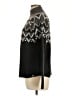 Title Nine Chevron-herringbone Black Turtleneck Sweater Size L - photo 5
