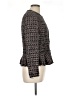 Rebecca Taylor Tweed Brown Jacket Size 12 - photo 4