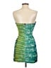 Arden B. 100% Polyester Tie-dye Blue Cocktail Dress Size XS - photo 2