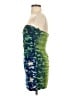 Arden B. 100% Polyester Tie-dye Blue Cocktail Dress Size XS - photo 5