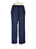 Lucky Brand Solid Blue Casual Pants Size L - photo 1