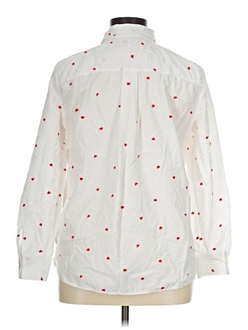 Ann Taylor LOFT Long Sleeve Button-Down Shirt (view 2)