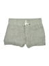 Athleta 100% Linen Solid Gray Shorts Size 6 - photo 1