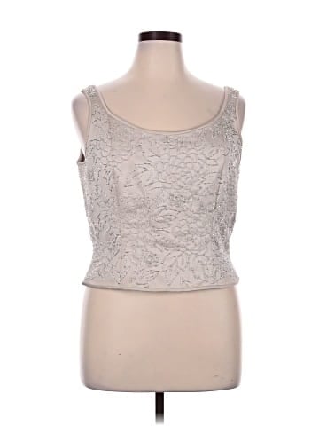 Oleg Cassini Sleeveless Top (view 1)