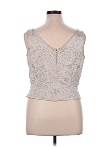 Oleg Cassini Sleeveless Top (view 2)