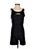 JoyLab Solid Black Romper Size M - photo 1