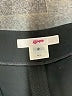Leggiadro Solid Black Active Pants Size 8 (2) - photo 7