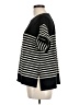 Max Studio Stripes Black Short Sleeve T-Shirt Size L - photo 5