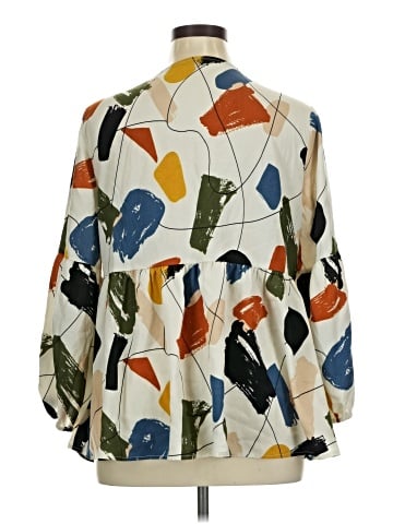BLOOMCHIC 3/4 Sleeve Blouse (view 2)