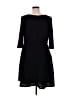 North Style 100% Polyester Solid Black Casual Dress Size XL - photo 2