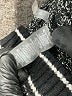 Karl Lagerfeld Paris Tweed Gray Jacket Size L - photo 7