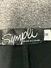 Sympli Solid Black Active Pants Size 8 - photo 7