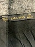 Zara Basic Black 3/4 Sleeve Button-Down Shirt Size M - photo 4
