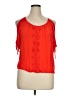 BCX Orange Sleeveless Blouse Size XL - photo 1