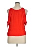 BCX Orange Sleeveless Blouse Size XL - photo 2