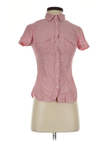 H&M L.O.G.G. Short Sleeve Blouse (view 1)