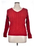St. John's Bay Red Pullover Sweater Size 1X - photo 1