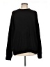 Electric & Rose Solid Black Pullover Sweater Size L - photo 1