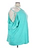 Lovesick 100% Cotton Teal Sleeveless Top Size 5X Plus (5) - photo 4