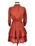 Maje 100% Polyester Orange Casual Dress Size EU (FR) 34 / US 2 - photo 1