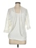 AB Studio Ivory Cardigan Size M - photo 1