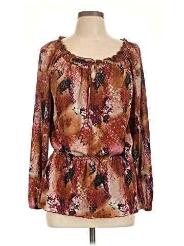 Elementz Long Sleeve Blouse (view 1)