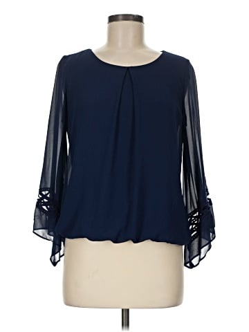 By & By 3/4 Sleeve Blouse (view 2)