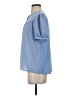 Ann Taylor Blue Short Sleeve Blouse Size S - photo 5