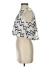 Seductions Silver Sleeveless Blouse Size S - photo 5