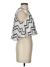 Seductions Silver Sleeveless Blouse Size S - photo 4