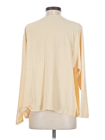 Eileen Fisher Long Sleeve Silk Top (view 2)